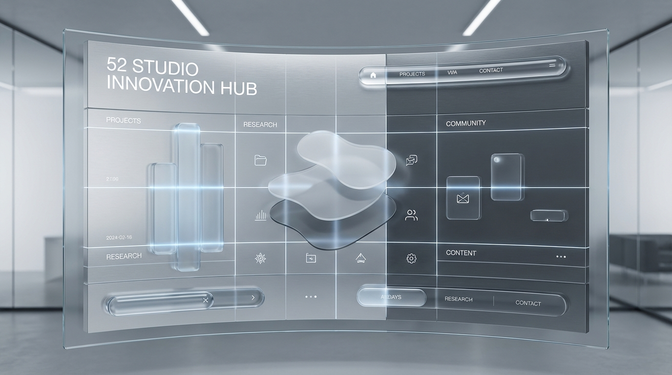 Spatial Fluid UI Concept