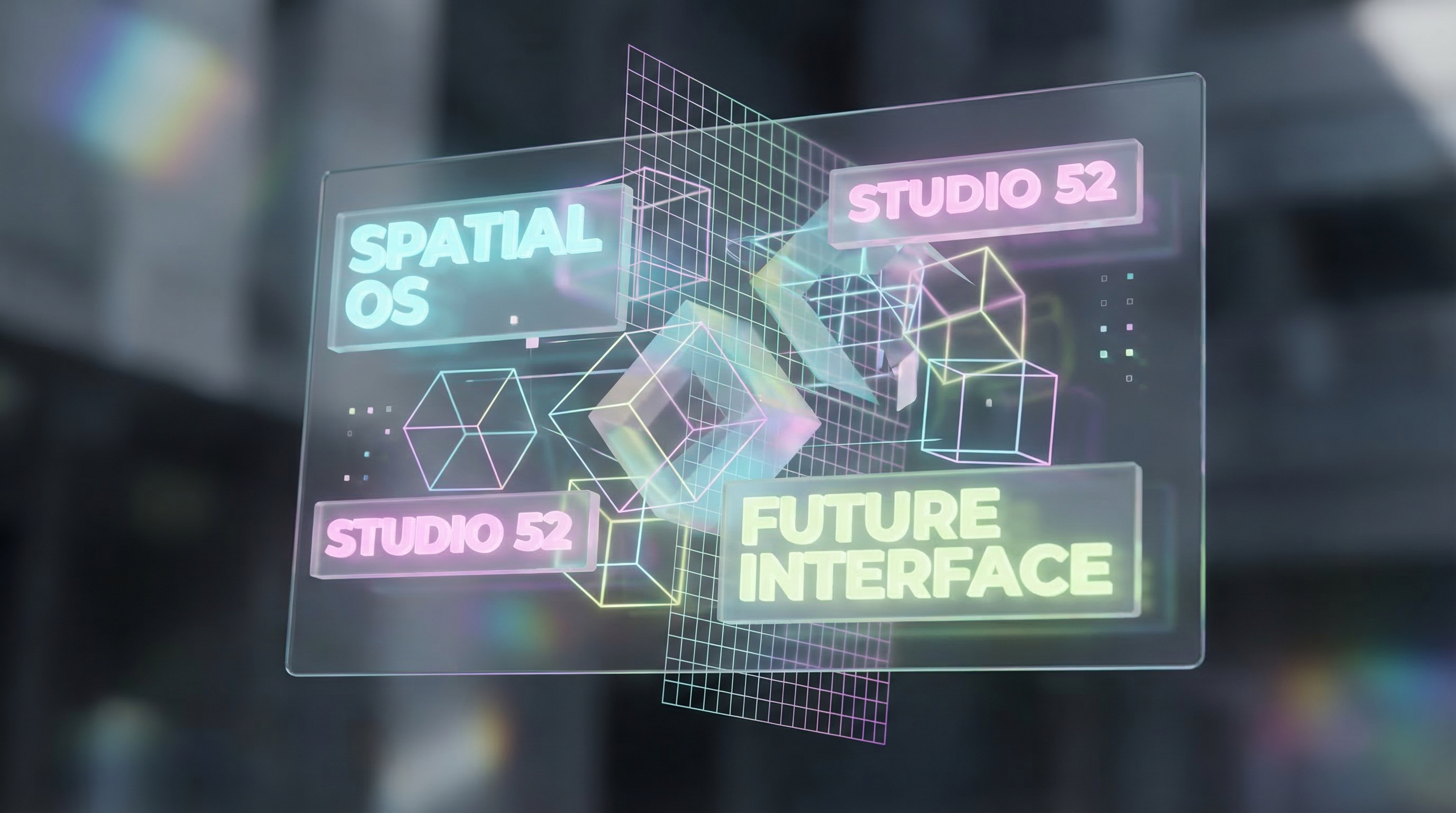 Holo Grid Spatial Concept by 52 Studio