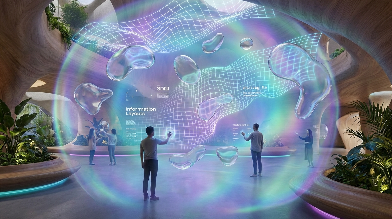 Lumina Fluid Spatial Concept