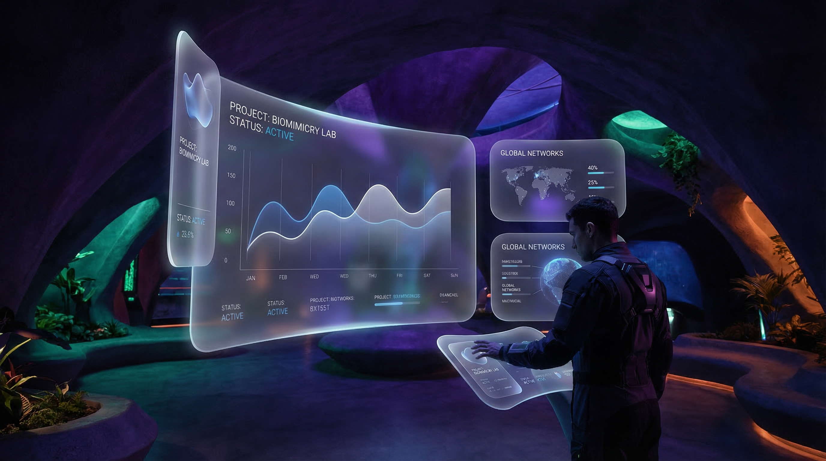 Neo Organic Spatial Interface