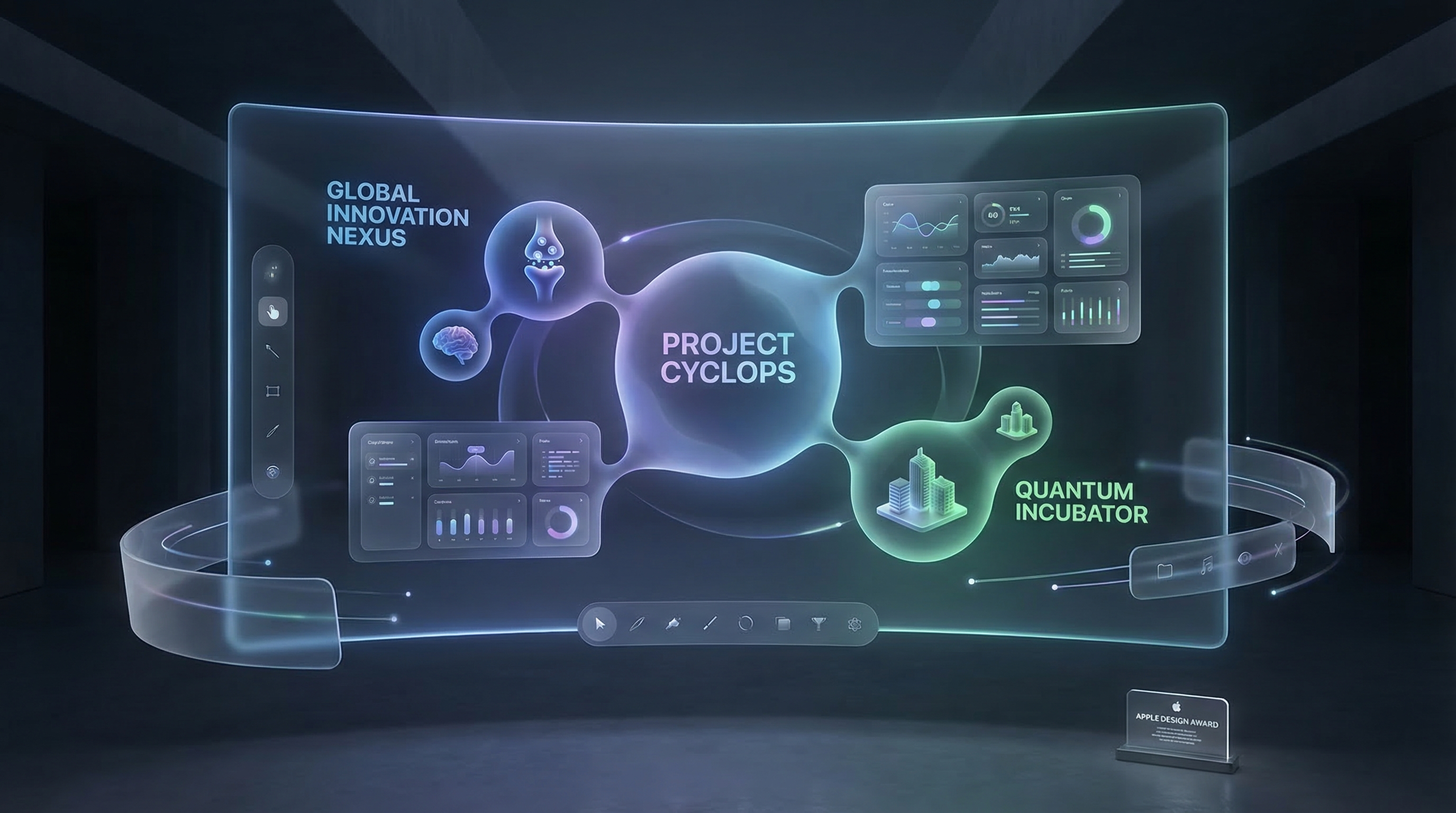 Spatial UI Generation